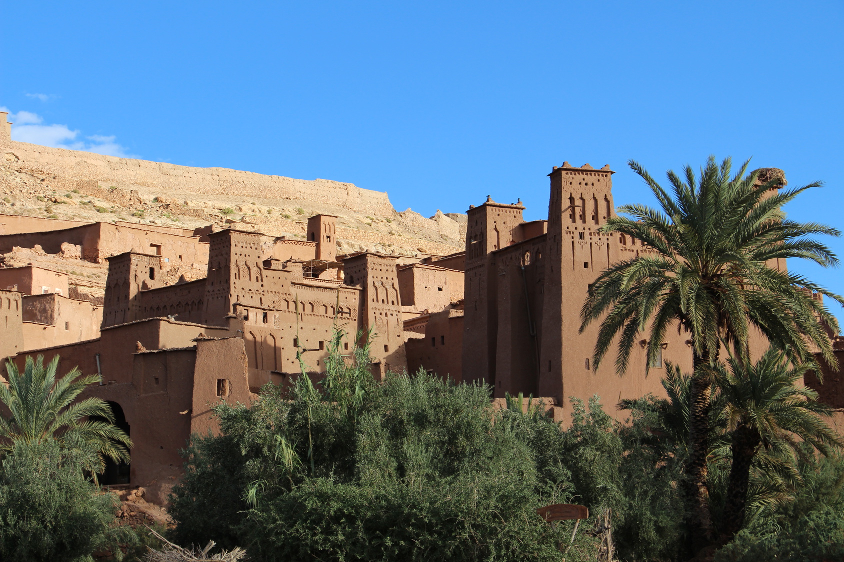 View of Ait Ben Haddou Kasbah. Ourzazate. Morocco Merzouga desert safari_Travel Tamegroute_Travel Tamgroute