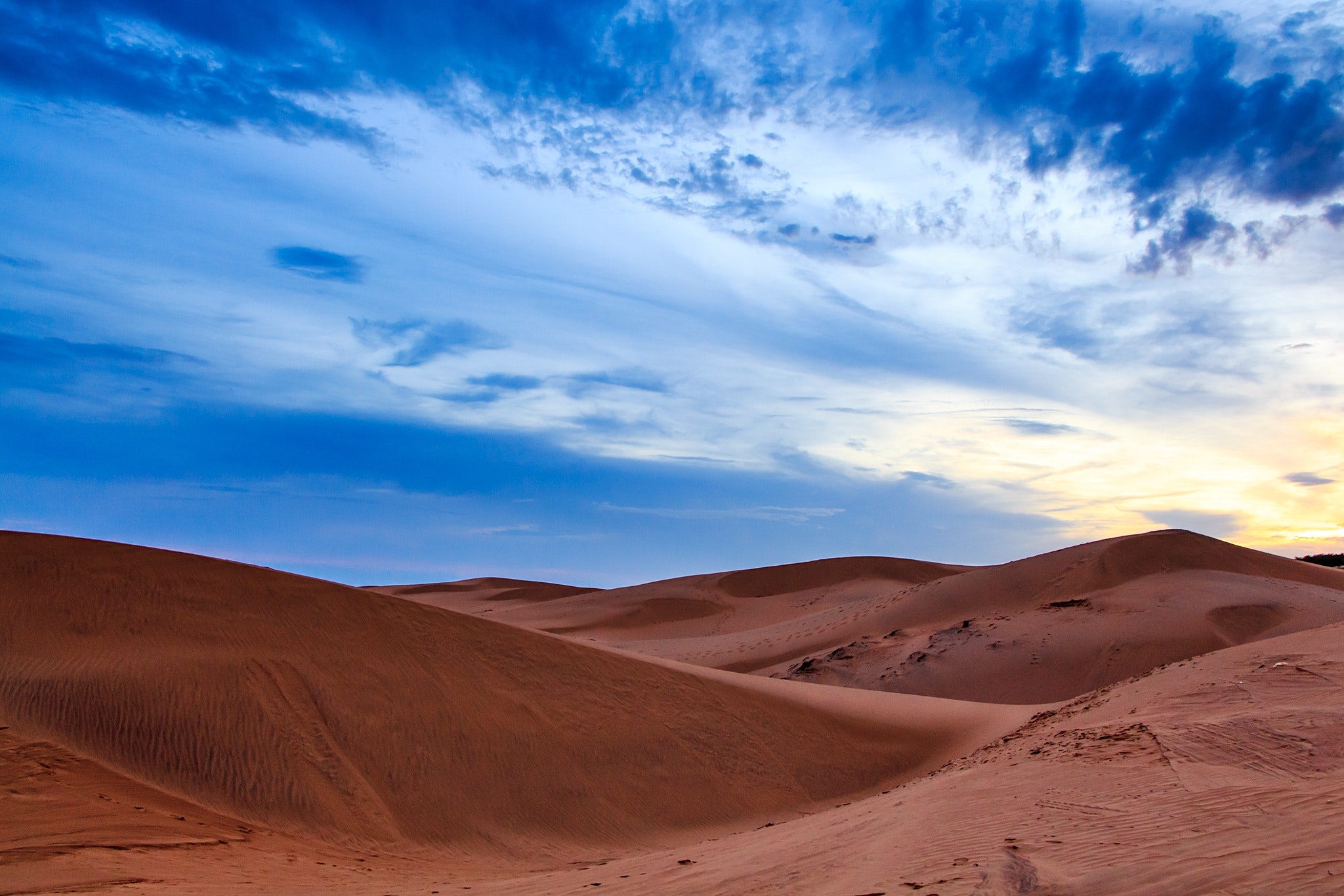 relax in desert